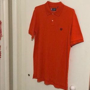 Orange Chaps Polo Style LT Shirt